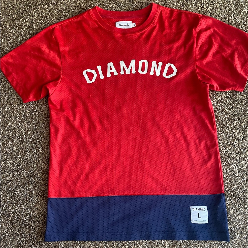 DIAMOND SUPPLY CO MESH JERSEY